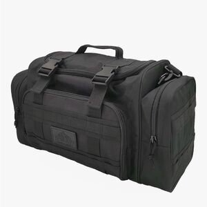 Black Tactical Duffel Bag